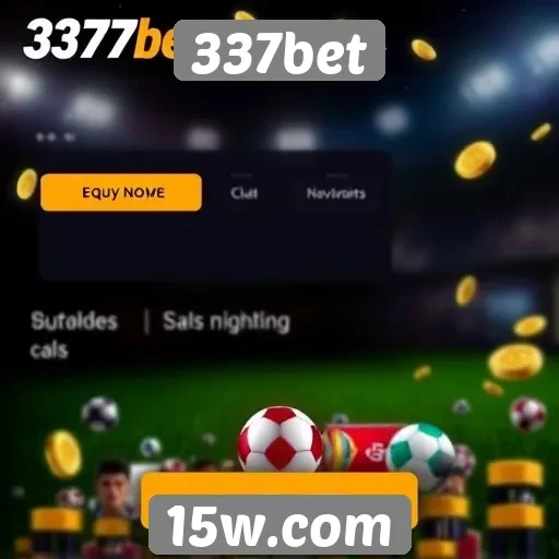 Promoções e bônus disponíveis no site 337bet